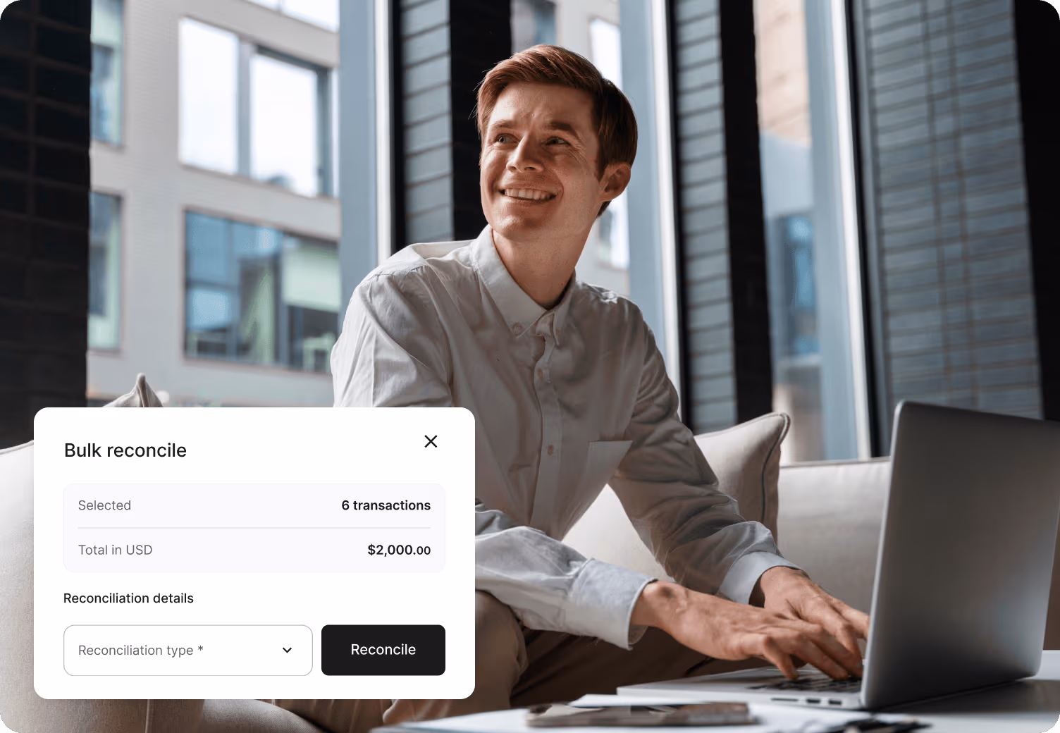 An SME reconciling payouts in Keette